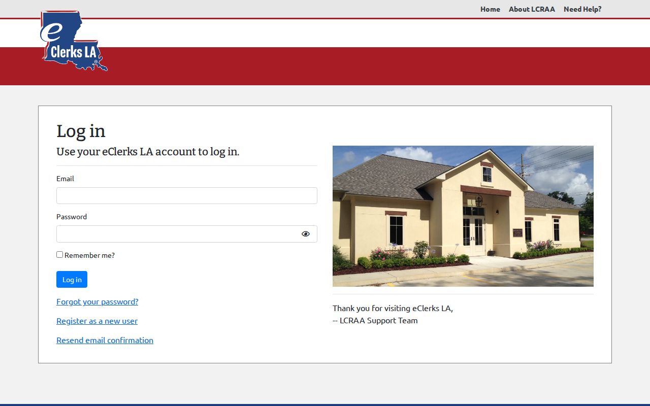 Acadia Parish case search eClerks portal login